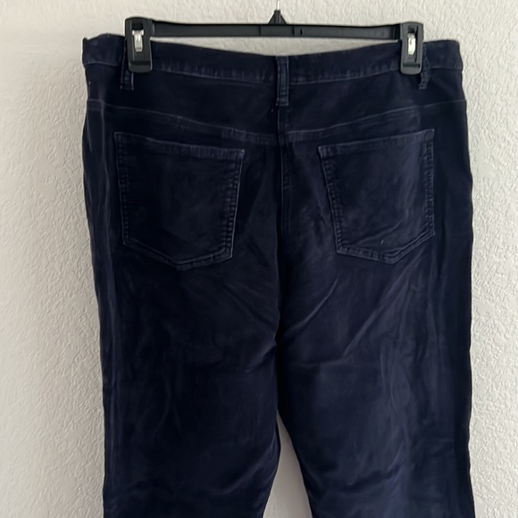Fashion Bug Navy Blue Corduroy Pants - Picture 5 of 8